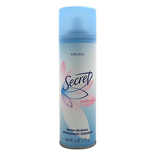 Secret Aerosol Powder Fresh Anti Perspirant Spray - 6oz/12pk