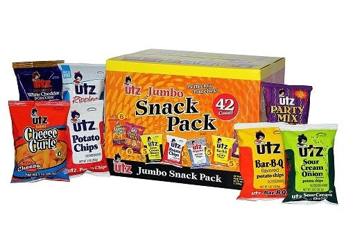 UTZ Jumbo Variety Snack Pack - 40.75oz/42pk