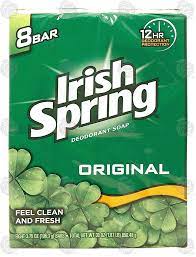 Irish Spring Original Clean Scrub Bar Soap - 3.75/8bar/9pk