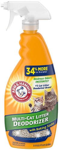 Arm & Hammer Cat Litter Deo Spray - 21.5oz/8pk