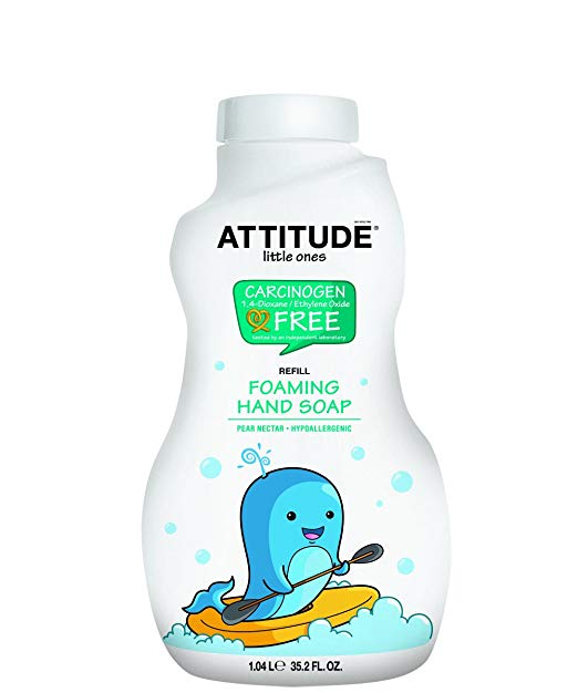 Attitude Little Ones Foaming Hand Soap Refill Pear Nectar - 35.5oz/6pk