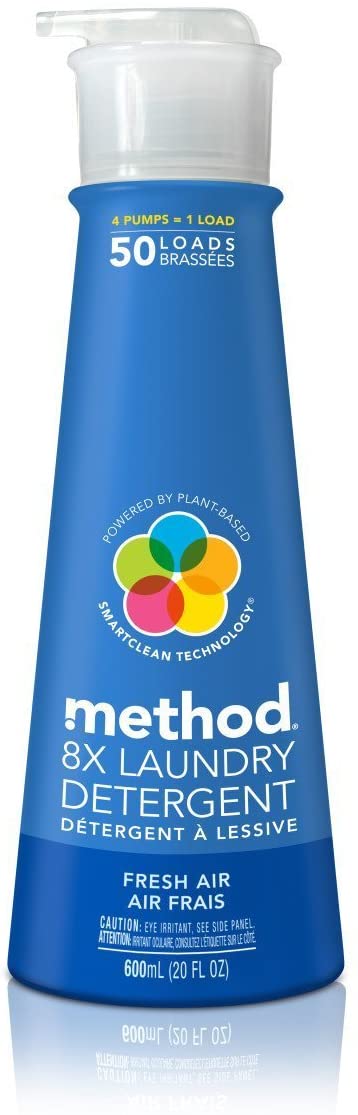 Method 50 Load Liquid Laundry Detergent  Fresh Air - 20oz/6pk