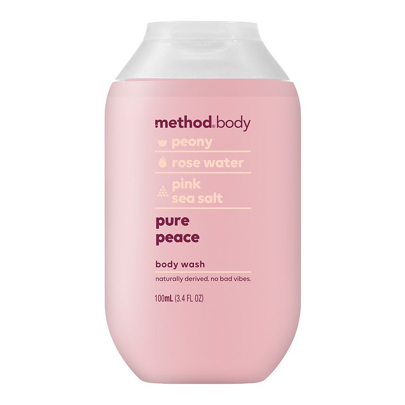Method Body Wash Pure Peace Travel Size - 3.4oz/12pk