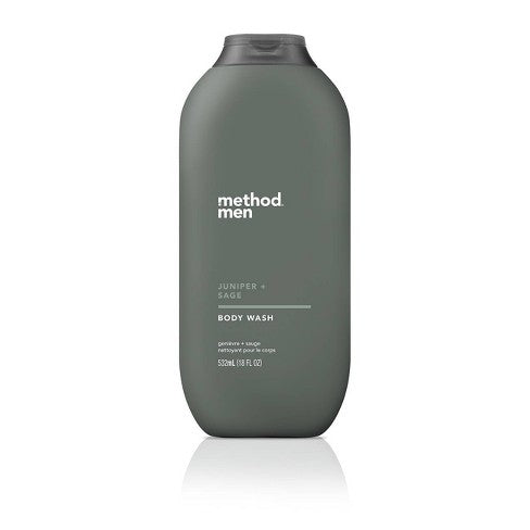 Method Mens Body Wash Juniper & Sage - 18oz/6pk