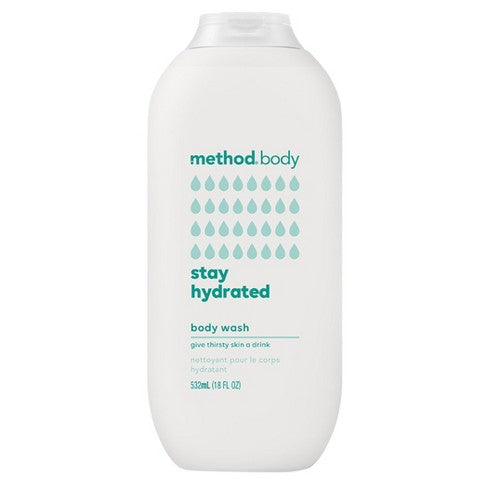 Method Body Wash Stay Hydrated - 18oz/6pk