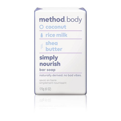 Method Womens Bar Soap Simply Nourish - 6oz/12pk