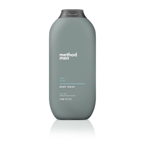 Method Mens Body Wash Sea & Surf - 18oz/6pk