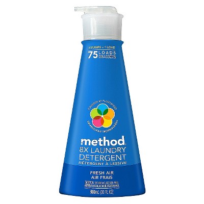 Method 75 Load Liquid Laundry Detergent Fresh Air - 30oz/6pk