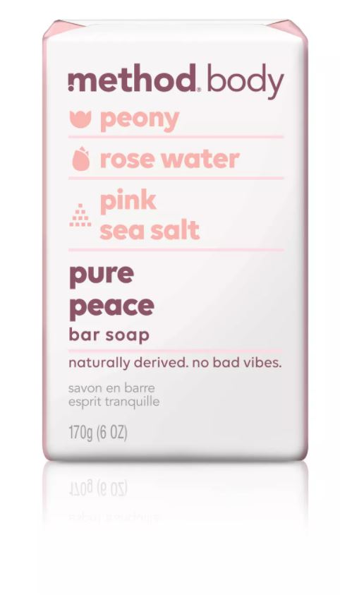 Method Womens Bar Soap Pure Peace - 6oz/12pk