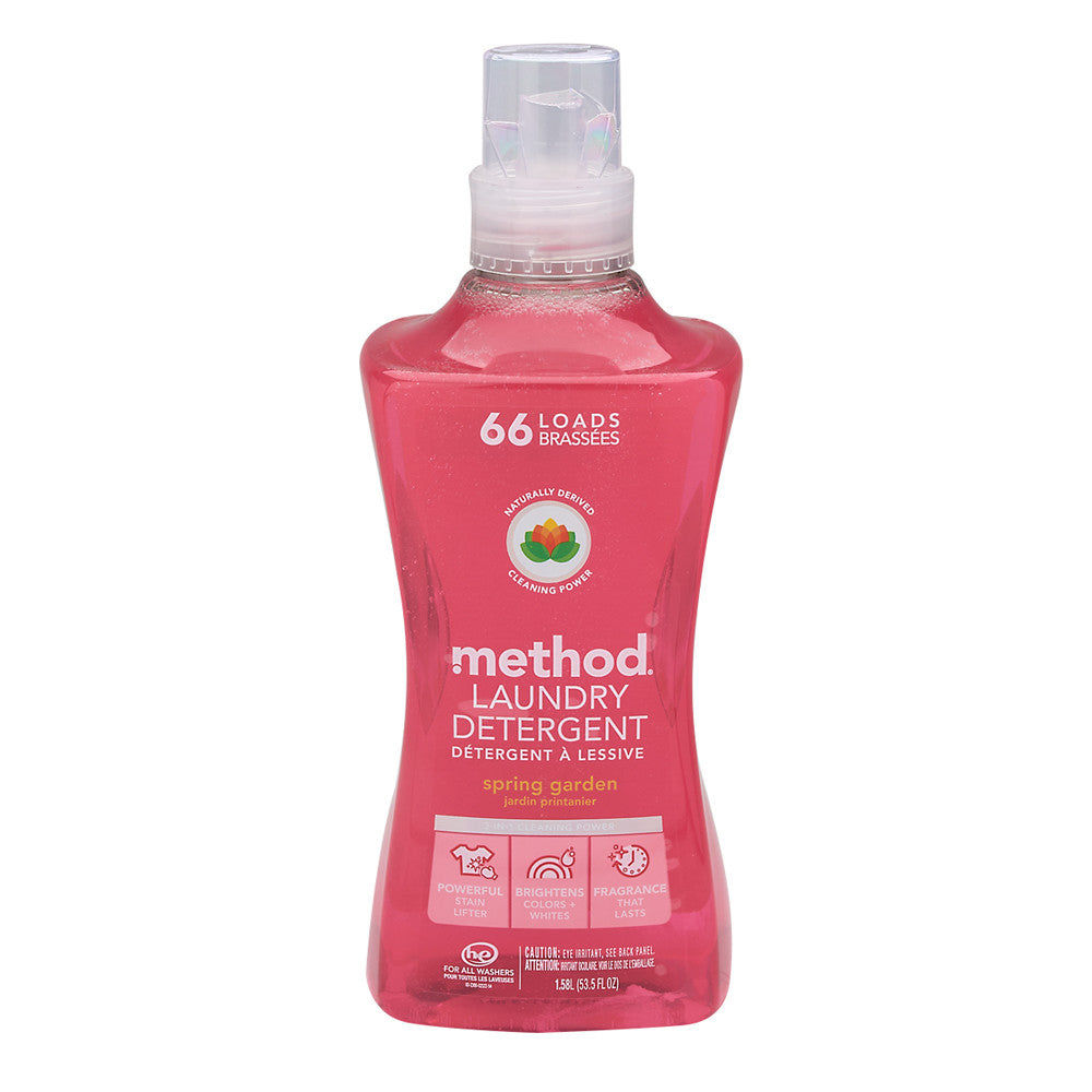 Method 66 Load Liquid Laundry Detergent Spring Garden - 53.5oz/4pk