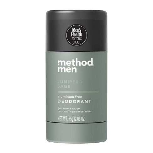 Method Mens Deodorant Aluminum Free Juniper & Sage - 2.65oz/6pk