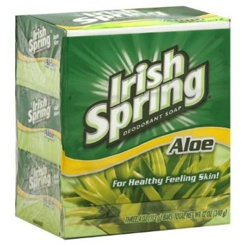 Irish Spring Aloe  -  3.75oz/3bar/18pk