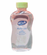 Wish Baby Oil  Aloe Vera - 7oz/24pk