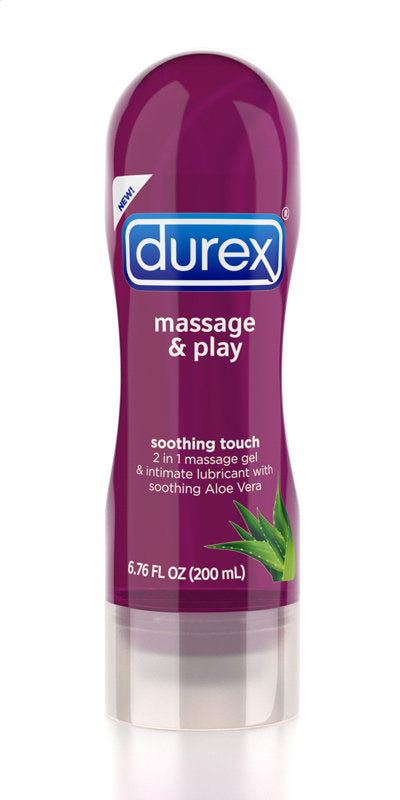 DUREX®Massage&Play Soothing Touch 2in1 Lubricant  Aloe Vera -6.76 oz/18pk
