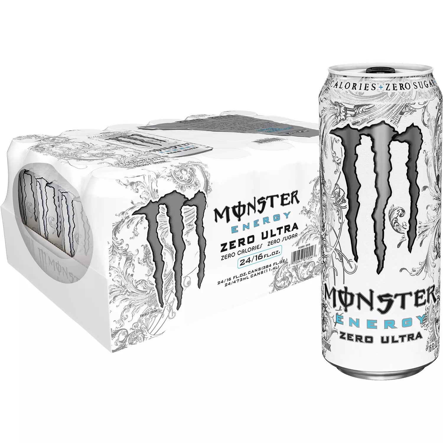 Monster Energy Zero Ultra Cans - 16oz/24pk