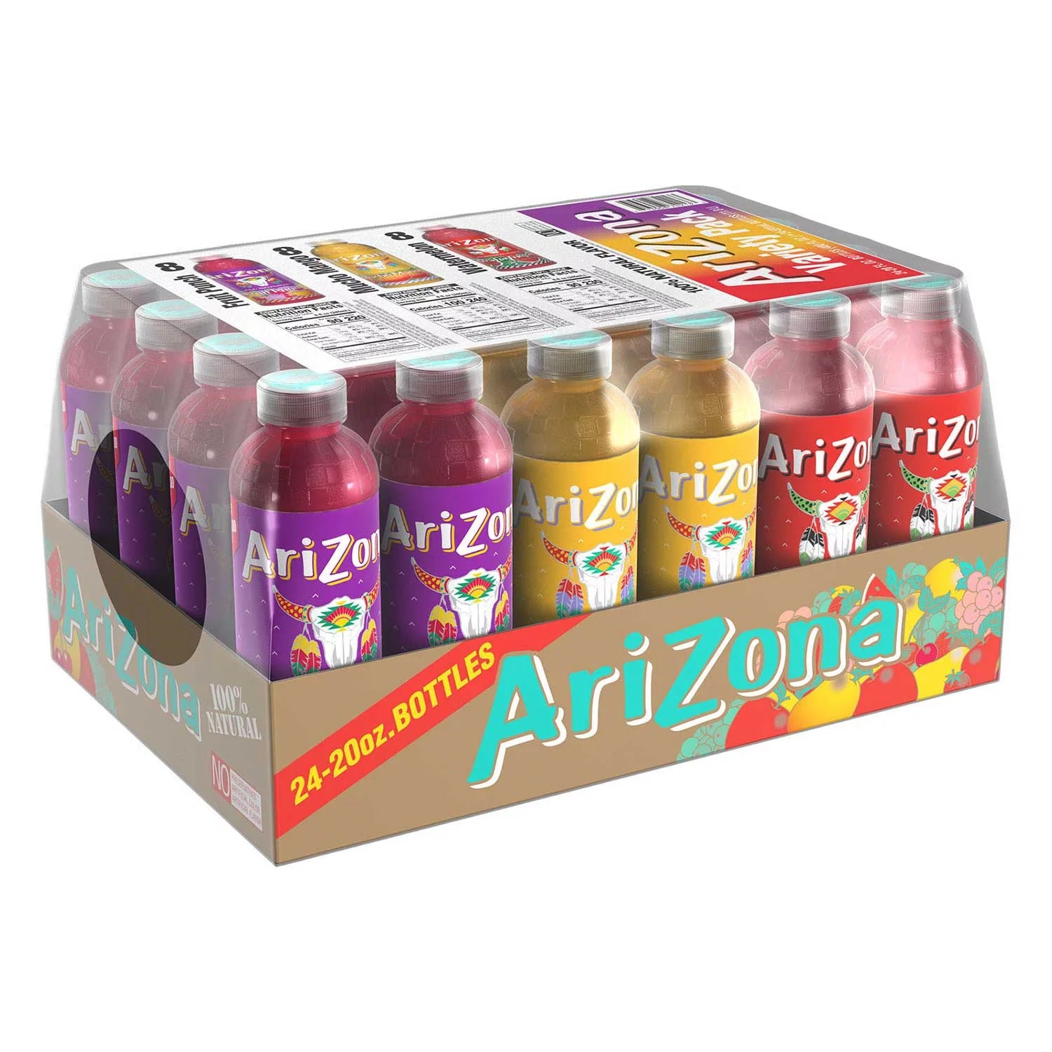 Arizona Juice Variety Pack - 20oz/24pk