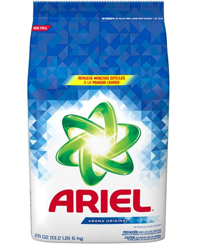 ARIEL POWDER REG Bag USA 6.0kg 42 LD - 211oz/3pk
