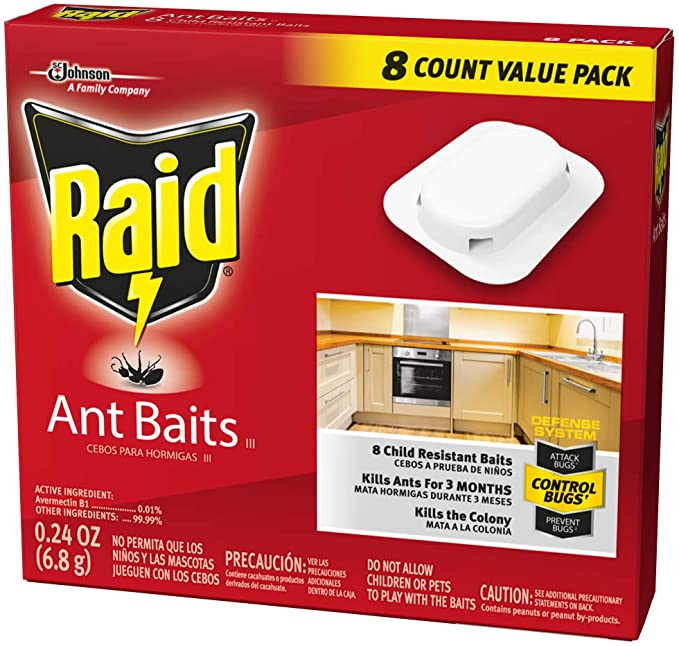 Raid Ant Bait Red Box Value Pack - 8ct/12pk