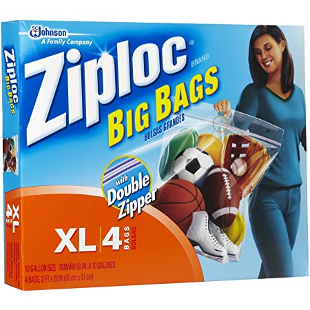 Ziploc Big Bag XL Double Zipper - 4ct/4pk