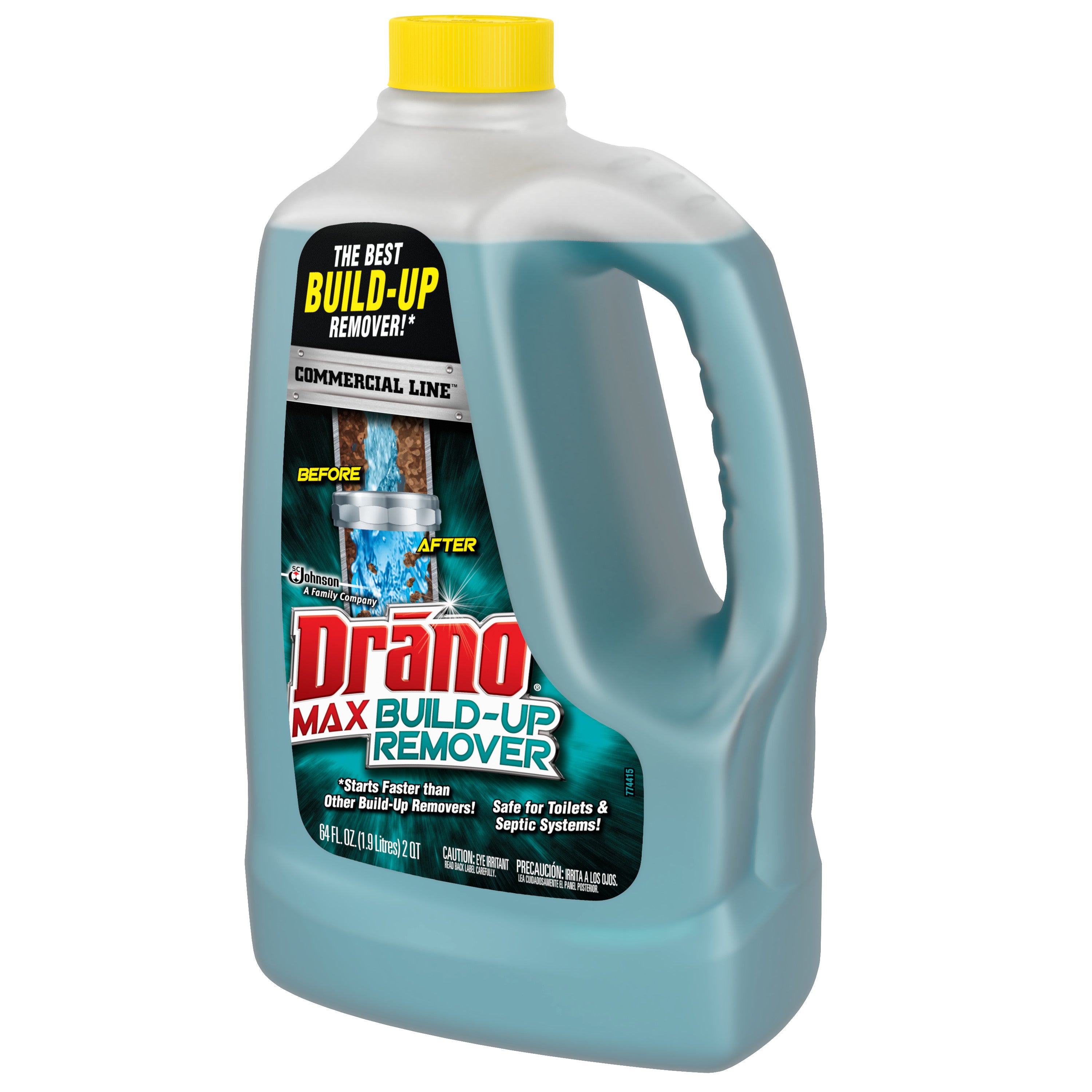 Drano Max Build-Up Remover - 60oz/4pk