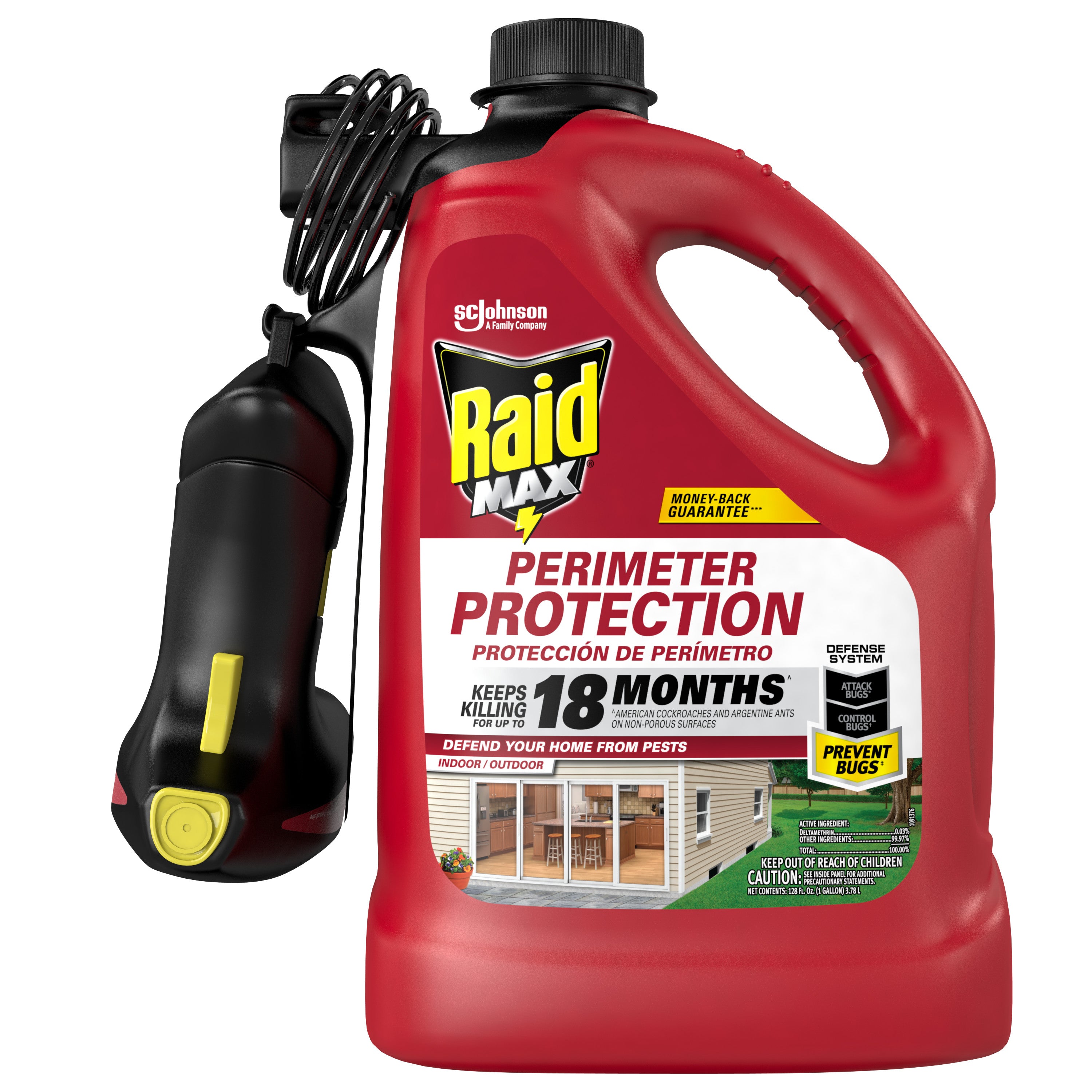 Raid Max Perimeter Protection Trigger Starter - 128oz/4pk