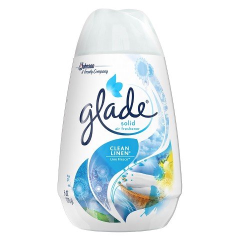 GLADE@Solid Air Freshner Clean Linen-6oz/12pk