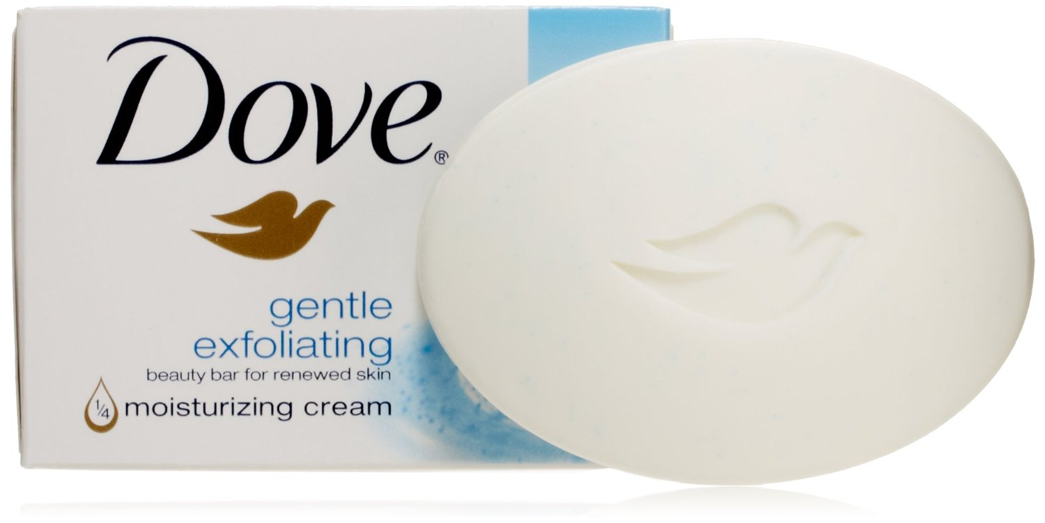 DOVE SOAP EXFOLIATING BLUE BAR   - 4.75oz/48pk