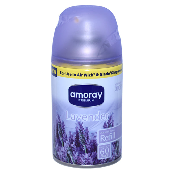Amoray Automatic Refill Dispenser Lavender - 5oz/12pk