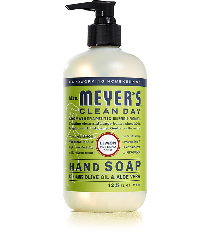 Mrs. Meyers Liq. Soap Lemon Verbena - 12.5oz/6pk
