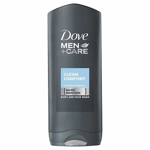 Dove Men+Care Clean Comfort Body Wash - 400ml/12pk