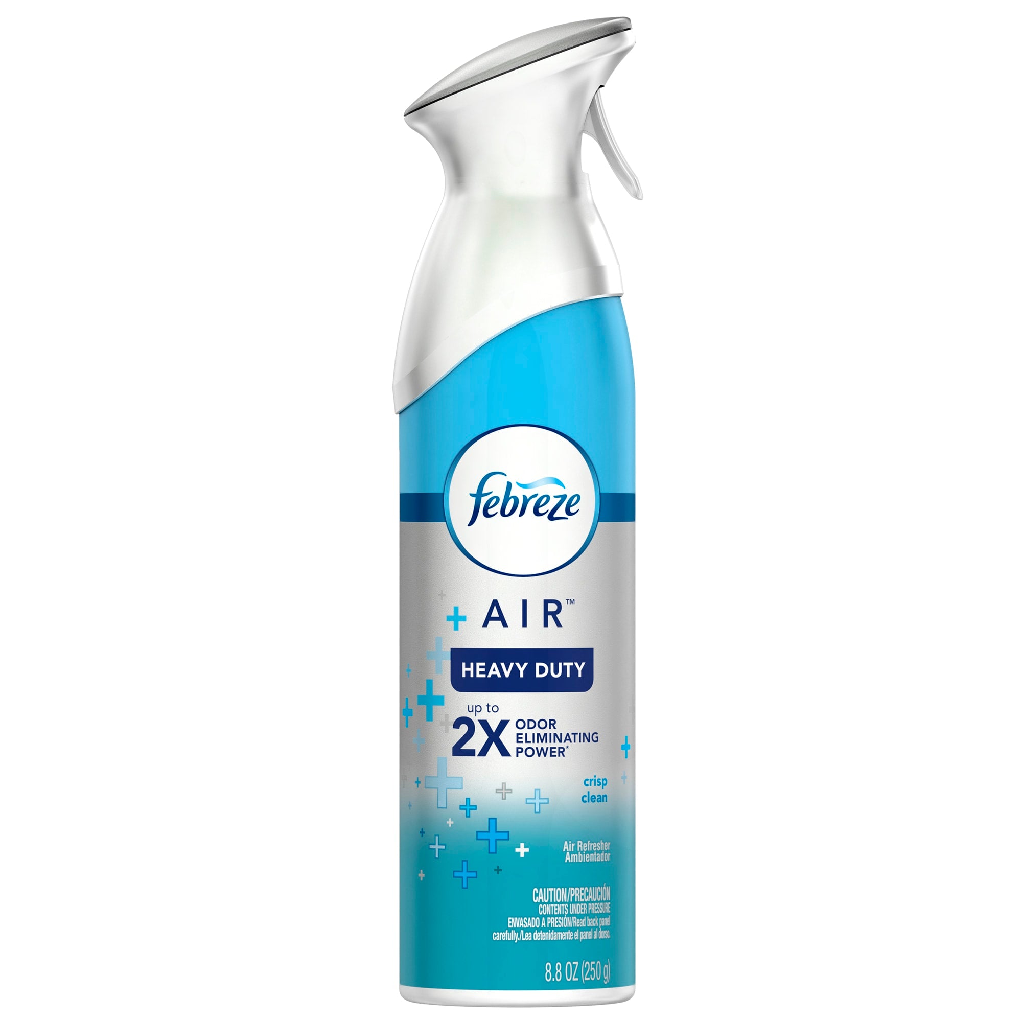 Febreze Odor-Eliminating Air Freshener Heavy Duty Crisp Clean - 8.8oz/6pk