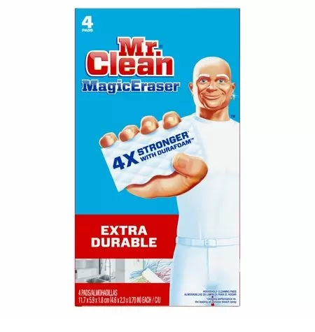 Mr. Clean Magic Eraser Extra Durable, Cleaning Pads w/ Durafoam - 4ct/8pk