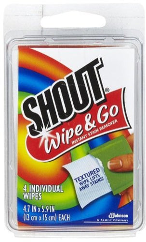 Shout Wipes - 4ct/24pk