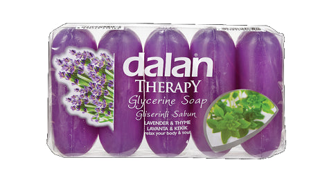 Dalan Glycerine Soap Lavender&Thyme-5pack - 12.3oz/24pk