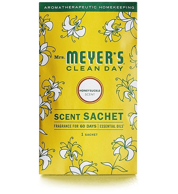 Mrs. Meyer's Scent Sachet Honeysuckle - 1ct/18pk