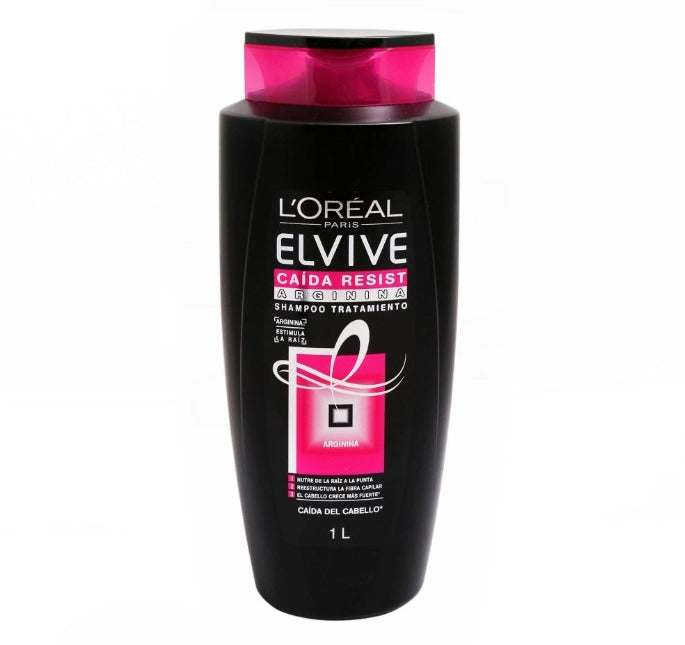 LOREAL Elvive Shampoo Resist Arginina - 33.8oz/6pk