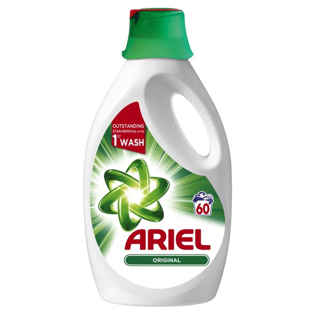 Ariel LIQ Detergent Original OxiAzul - 101.44oz/3L/4pk