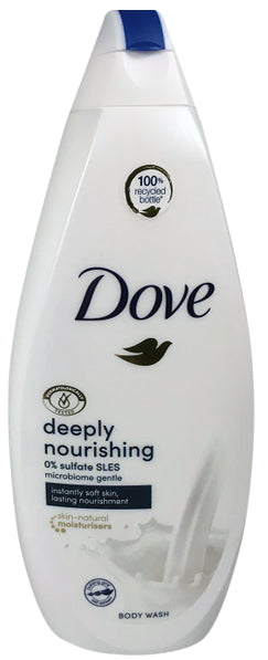 Dove Body Wash Depply Nourishing - 750ml/12pk