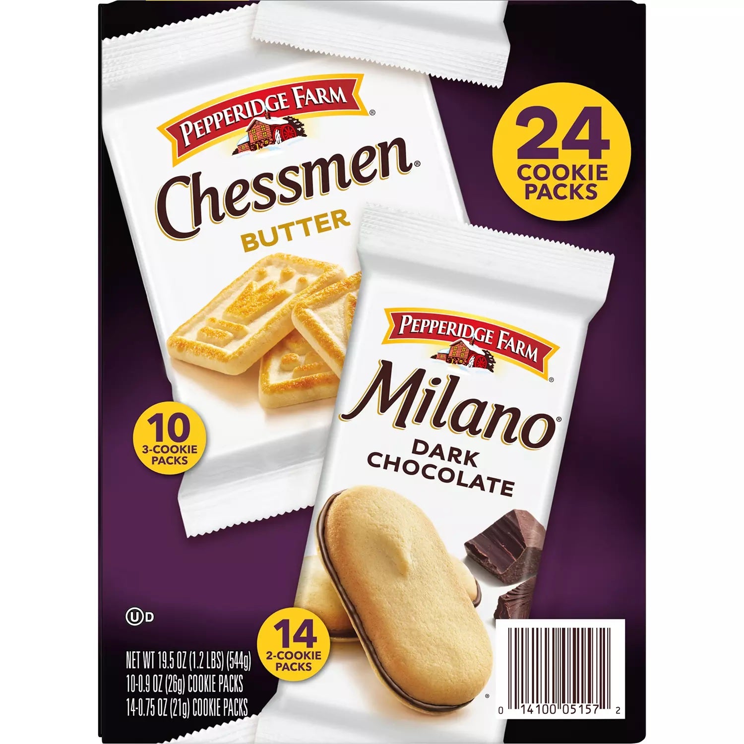 Pepperidge Farm Premium Cookie Variety Pack - 24ct/1pk