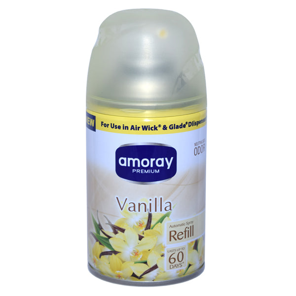 Amoray Automatic Refill Dispenser Vanilla - 5oz/12pk