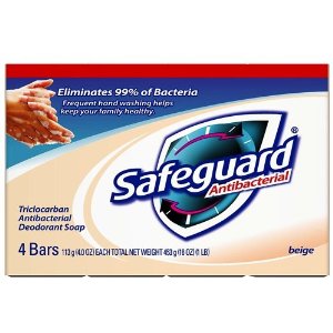 Safeguard 4-Bar Soap beige-4oz/12pk