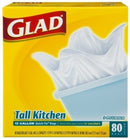 Glad Tall Kitchen Quick-Tie 13gal White - 80ct/4pk