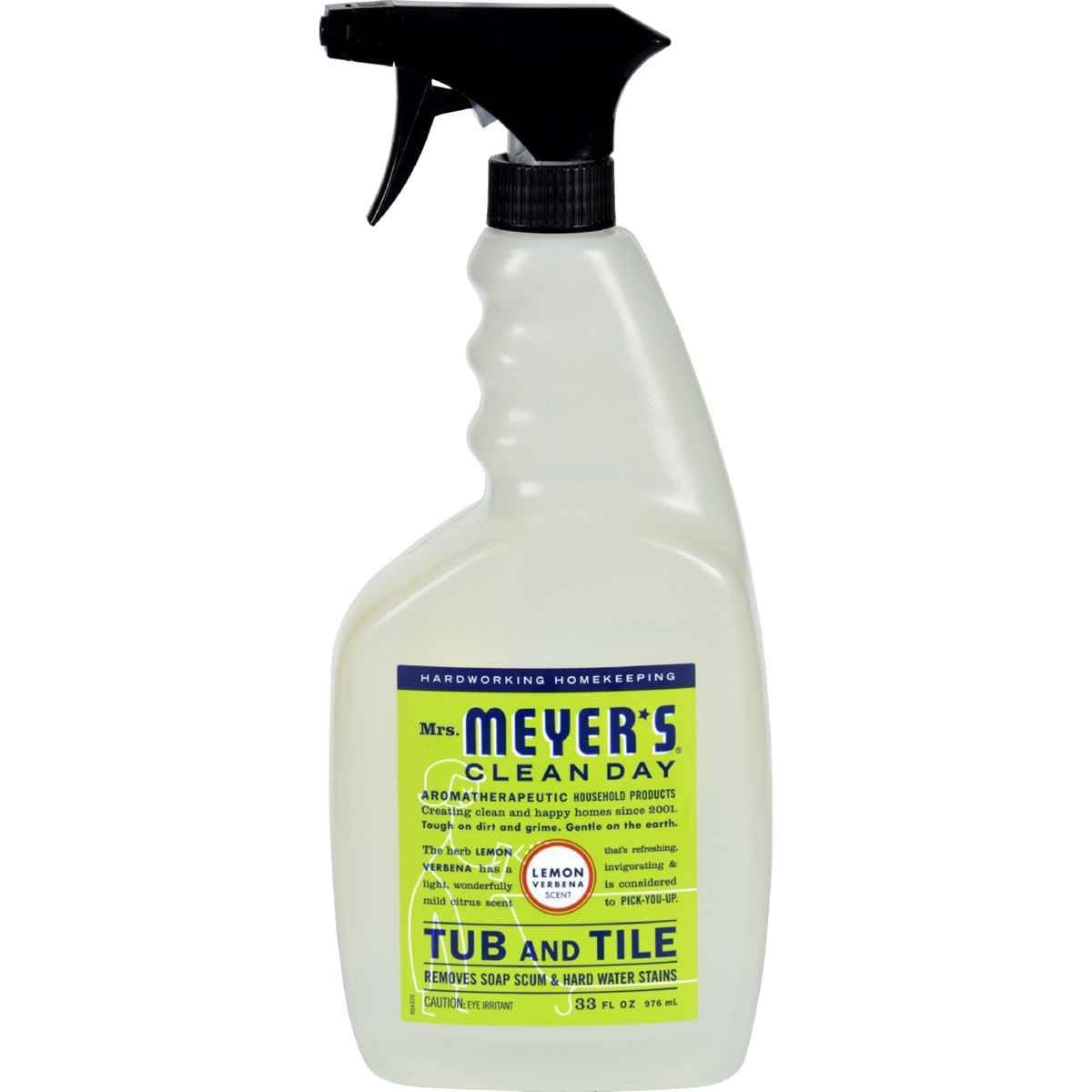 Mrs. Meyer's Tub And Tile Cleaner Lemon Verbena - 33oz/6pk