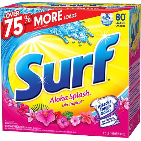 SURF Laundry Powder Aloha Splash 140 loads BONUS - 183oz/2pk