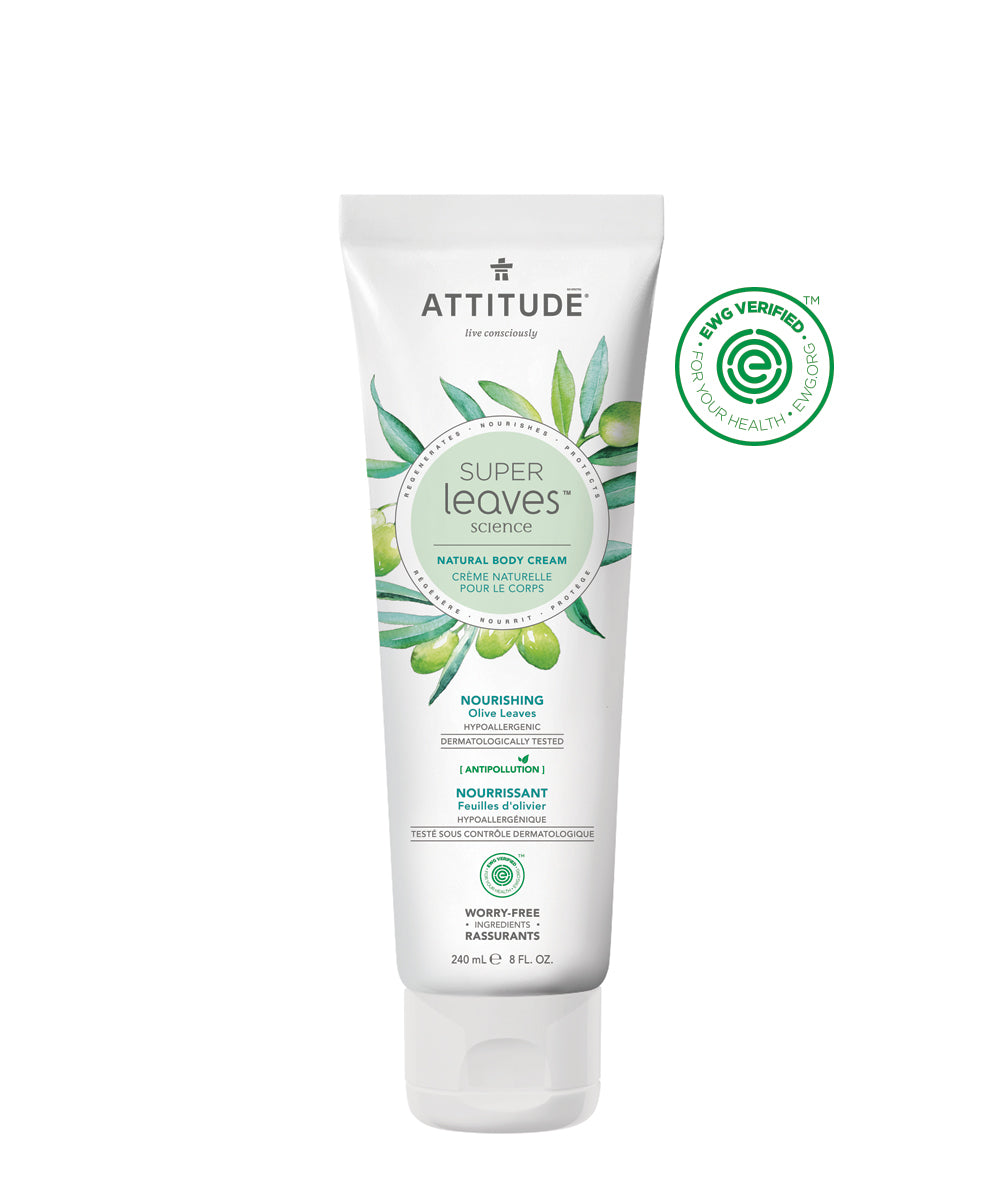 Attitude Super Leaves Body Cream Nourishing (240ml) 8oz/6pk