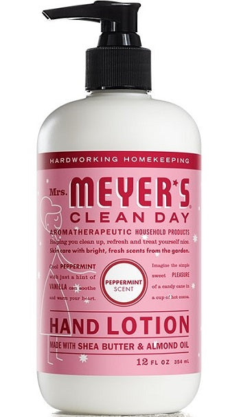 Mrs. Meyer's Hand Lotion Peppermint - 12oz/6pk