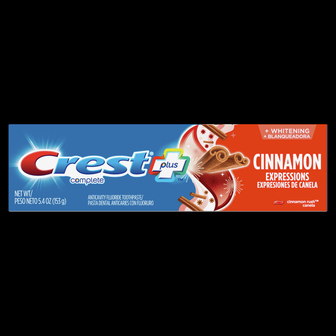 Crest Complete Plus Cinnamon Expressions Toothpaste - 5.4oz/24pk