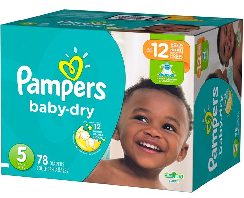 Pampers Baby Dry SUPERPACK  size 5 - 78ct/1pk