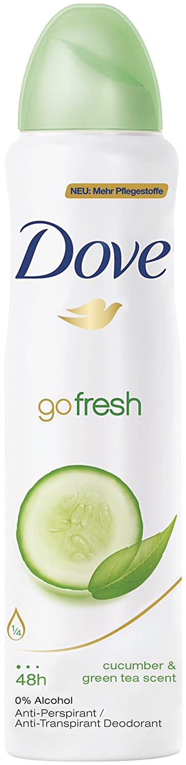 Dove DEO Go Fresh Cucumber Spray - 150ML/6pk