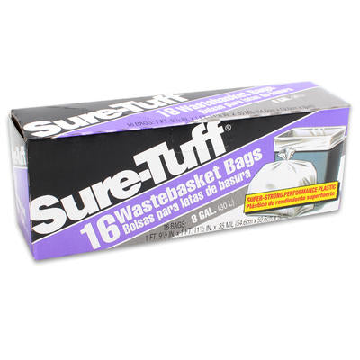 Suretuff Wastebasket 8Gal - 16ct/24pk